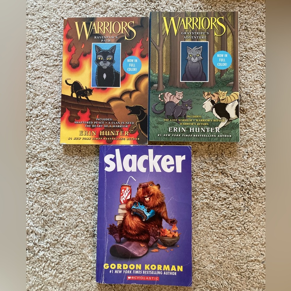 Set of 3 books